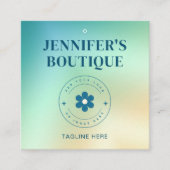 Kleding Labels Kleine Onderneming Moderne Abstract (Voorkant)