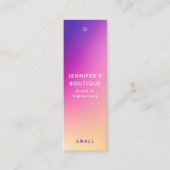 Kleding Labels Kleine Onderneming Moderne Abstract (Voorkant)