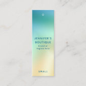 Kleding Labels Kleine Onderneming Moderne Abstract (Voorkant)