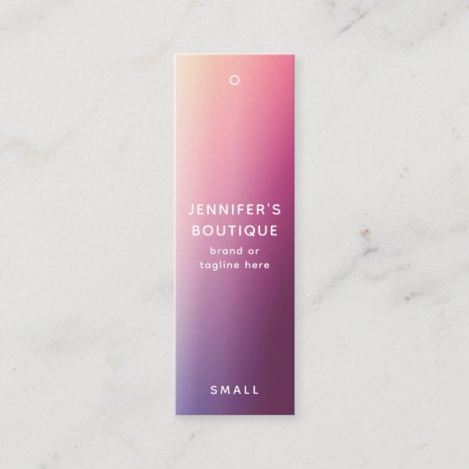 Kleding Labels Kleine Onderneming Moderne Abstract (Voorkant)