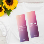 Kleding Labels Kleine Onderneming Moderne Abstract