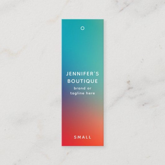 Kleding Labels Kleine Onderneming Moderne Abstract (Voorkant)