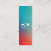 Kleding Labels Kleine Onderneming Moderne Abstract (Achterkant)