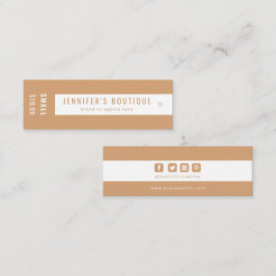 Kleding Labels Kleine Onderneming Tan Witte Prijs 