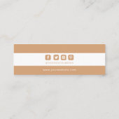 Kleding Labels Kleine Onderneming Tan Witte Prijs  (Achterkant)