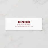 Kleding Labels Kleine Onderneming Witte Prijs Labe (Achterkant)