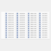 Kleding Labels Naam werknemer & Logo bedrijf (Vel)