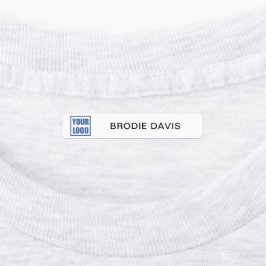 Kleding Labels Naam werknemer & Logo bedrijf