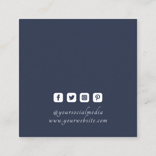 Kleding Labels Small Business Swan Baby Cute (Achterkant)