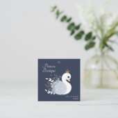 Kleding Labels Small Business Swan Baby Cute (Staand voorkant)