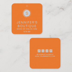 Kleding Labels Small Business Tango Sinaasappel