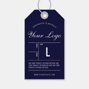 Kleding Logo hangt Label prijs af Cadeaulabel
