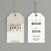 Kleding Logo Prijs Maat Hang Label Care Instructie Cadeaulabel