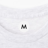 Kleding M Medium Maat Labels voor Kleding (Aangebracht)