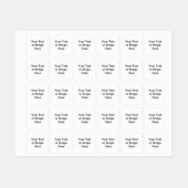  kleding merk / maat / bericht labels (Vel)