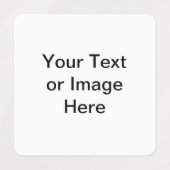  kleding merk / maat / bericht labels (Design 2)