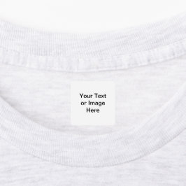 kleding merk / maat / bericht labels