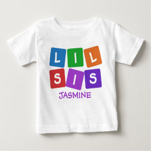 Kleding met de kleine Sis CUSTOM-NAAM