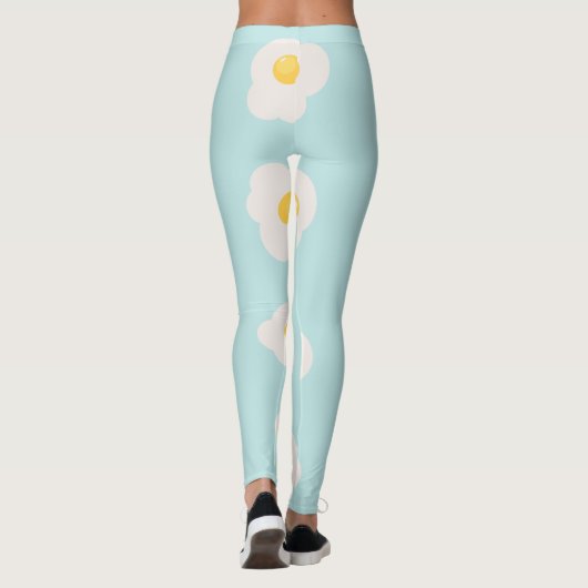 kleding met een gefrituurde eidruk leggings (Achterkant)