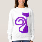 Kleding met krulkat trui (Voorkant)