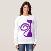 Kleding met krulkat trui (Voorkant volledig)