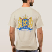 Kleding Noord-Brabant Nederland T-shirt (Achterkant)