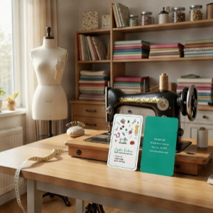 Kleding op maat & veranderingen Kleermaakster Visitekaartje