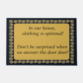 Kleding optioneel kledingdehuis deurmat