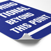 Kleding optioneel poster (Hoek)