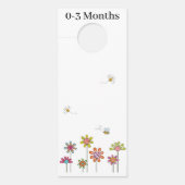 Kleding Rail Divider Hanger - 0-3 maanden Bezige b (Voorkant)