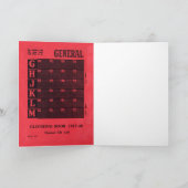 Kleding rantsoen boek kaart (Binnen)