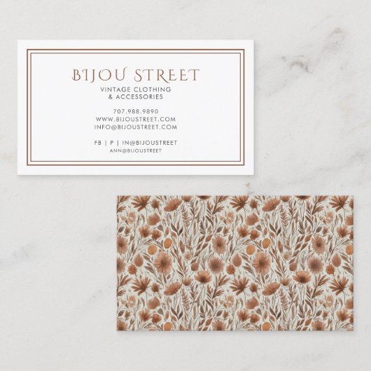  Kleding Retail Visitekaartje (Voorkant / Achterkant)