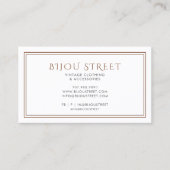  Kleding Retail Visitekaartje (Voorkant)