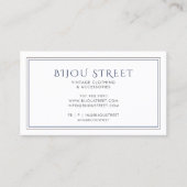 Kleding Retail Visitekaartje (Voorkant)