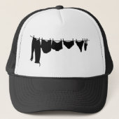 Kleding silhouet trucker pet (Voorkant)