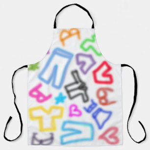 kleding stijlvol schort