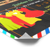 Kleding swap school evenement sjabloon poster (Hoek)