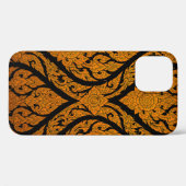 Kleding Thai patroonsnijdend afbeelding van lotus  Case-Mate iPhone Case (Achterkant (horizontaal))
