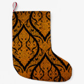 Kleding Thai patroonsnijdend afbeelding van lotus  Kleine Kerstsok (Voorkant)