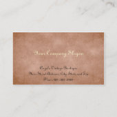  kleding Thrift Shop Boutique Business Visitekaartje (Achterkant)