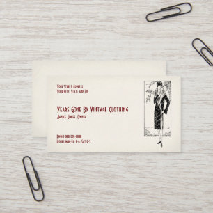 kleding Thrift Shop Store Visitekaartje