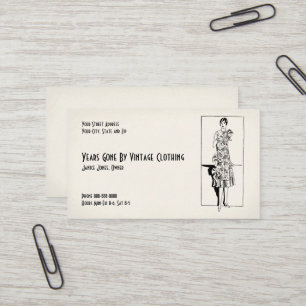 kleding Thrift Shop Store Visitekaartje