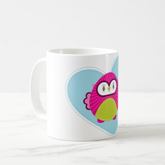 KLEDING:: uil - hoot Koffiemok (Voorkant links)