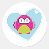 KLEDING:: uil - hoot Ronde Sticker (Voorkant)