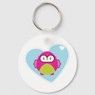 KLEDING:: uil - hoot Sleutelhanger