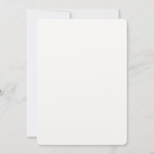 kleding Uitnodiging Baby shower (Achterkant)