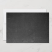 Kleding Uitnodiging Baby shower Garland - blauw (Achterkant)