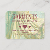 Kleding Upcycling  - Visitekaartje (Voorkant)
