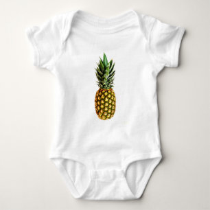 Kleding van ananasdruk voor baby romper