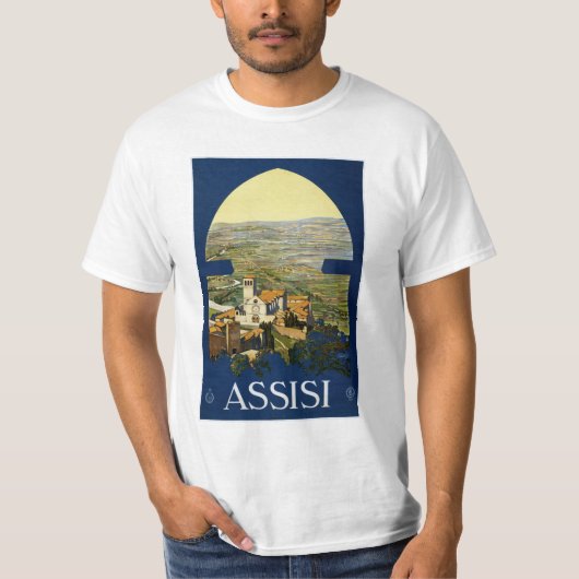  kleding van Assisi Italië T-shirt (Voorkant)